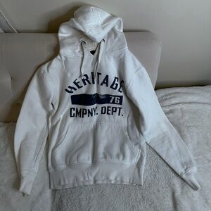 White Heritage hoodie